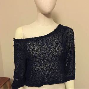 h.i.p. Sequin crop sweater